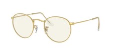 Ray-Ban RB3447 Round SZ 50 Blue Light Evolve Transition Gray Replacement lenses