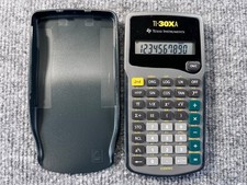 Texas Instruments TI-30XA TI-30 XA Scientific Calculator w Cover