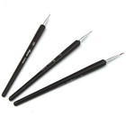 3x Set Nail Art Liner Brush Ultra-thin Line Drawing Pen Manicure Tool Tips Gel
