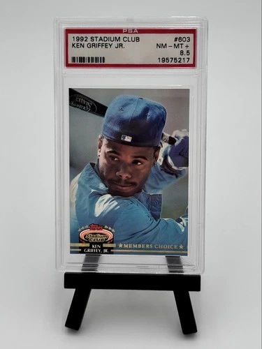 1992 Topps Stadium Club - Members Choice Ken Griffey Jr #603 PSA 8.5