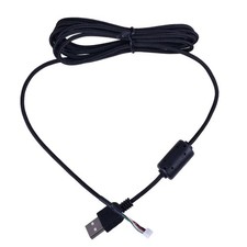 Mouse Mice USB PVC Nylon Braided Cable Line Wire 2.2m For Logitech G500 G500S D