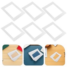 25 Pcs Picture Framing Supplies Frame Matting White Mats 10 Inch