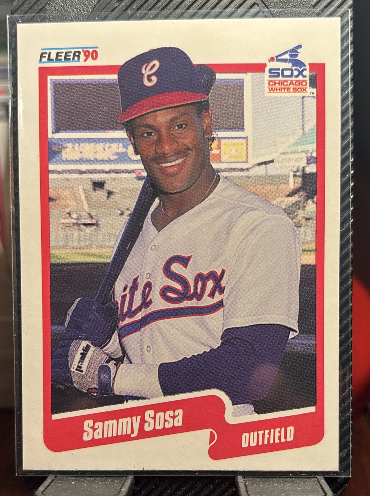 1990 Fleer - Sammy Sosa #548 (RC)