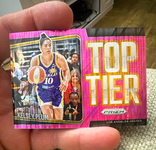 Panini 2025 Prizm WNBA Top Tier Kelsey Plum Los Angeles Sparks #15 49/75