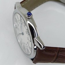 CARTIER Watch W6700255 Rondo Solo LM Quartz 36mm Date Silver dial Mens 4