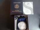 2006 W American Eagle One Ounce Silver Uncirculated Coin with COA & OGP