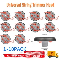 Lots 4 Line Trimmer Head Replacement Strimmer Bump Feed Line Spool Cutter Grass