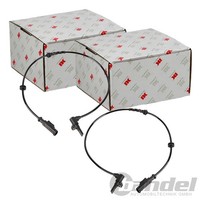 2X NK ABS-SENSOR Raddrehzahl Hinten Passend FüR Abarth Grande Punto Alfa Brera