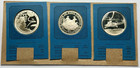 (3) 1972 Franklin Mint Sterling Silver US History Proof Medal Set Apollo XVII — photo 6