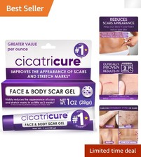 Hydrating Advanced Scar Gel for Face Body - Clinically Proven 2 Week Results