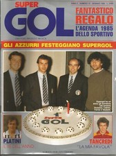 Rivista di calcio 1985 Gren/Junior/Massaro/Tancredi/Vierchowod/Italia-Cile 1962