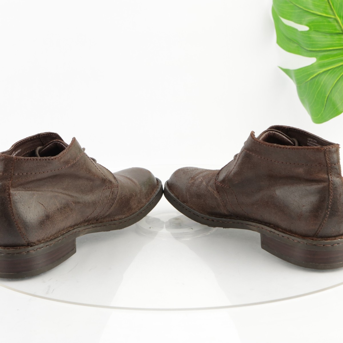 Born Mens Harrison Boot Size 11 M Brown Distressed Leather 
