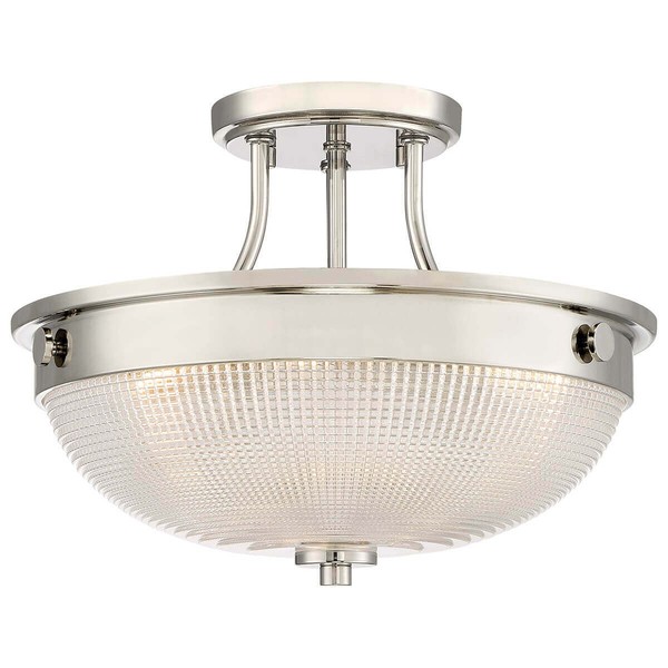 Elstead Mantle Deckenleuchte E27 2-Fach Poliertes Nickel-image