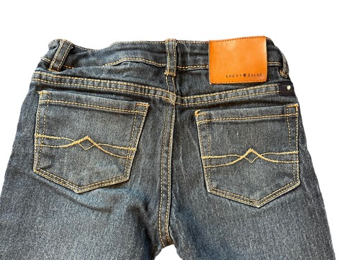 LUCKY BRAND Girls Jeans Zoe Skinny Size 6x Youth Dark Wash Adjustable waist - Picture 7 of 7