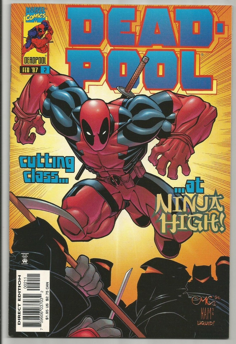 DEADPOOL #2 FEBRUARY 1997 MINT CONDITION DIRECT EDITION | eBay