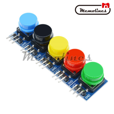 10 x Big Key Button Light Touch Switch 12x12mm Hat Output Module for Arduino