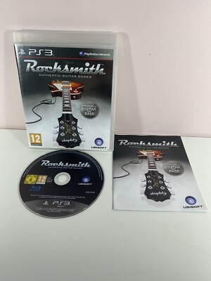 RockSmith Spielen mit Gitarre & Bass PS3 NUR SPIEL ** KOSTENLOSER UK-VERSAND!!** Rock Smith