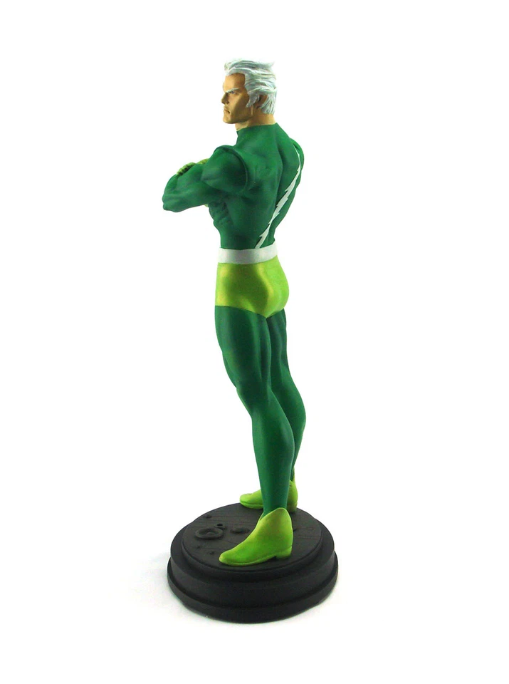 Estátua de mercúrio Bowen Designs retrô verde variante 667/800 amostra Marvel - Imagem 3 de 4