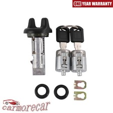 Juego de 2 llaves interruptor llave de encendido cilindro y cerradura de puerta para camioneta Chevy GMC otros