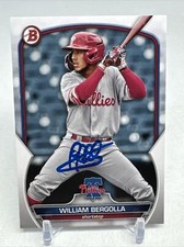 William Bergolla 2023 Bowman Draft #BD-64 Chicago White Sox SIGNED