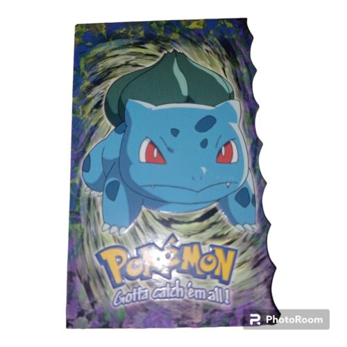 1999 Topps Pokemon Movie Animation Edition Evolution Bulbasaur #1 - Picture 1 of 3