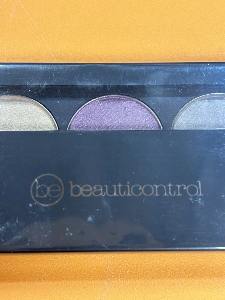 BeautiControl Mineral Shadow Trio UPTOWN GIRL PURPLE GOLD NEW Sealed Rare - Image 3 of 4