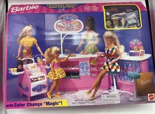 1998 Barbie Cooking Magic Sweet Treats Shoppe Mattel  67745 New Sealed Rare Set