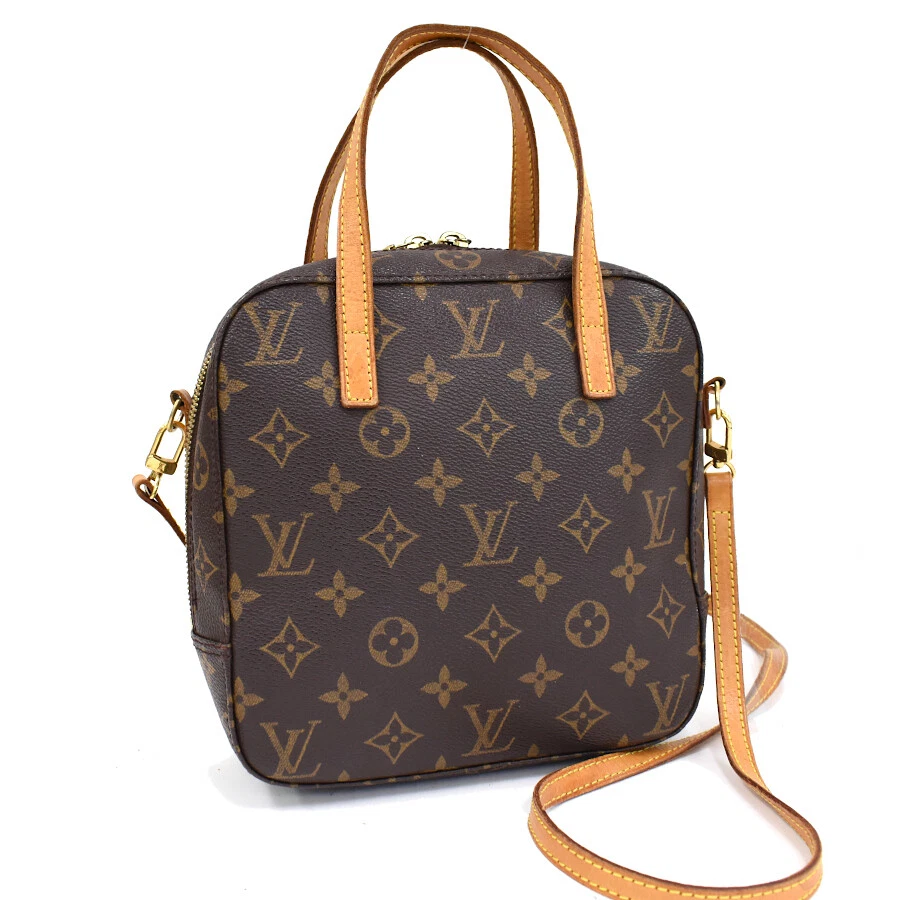 Auth LOUIS VUITTON Monogram Spontini M47500 LV Convertible Hand