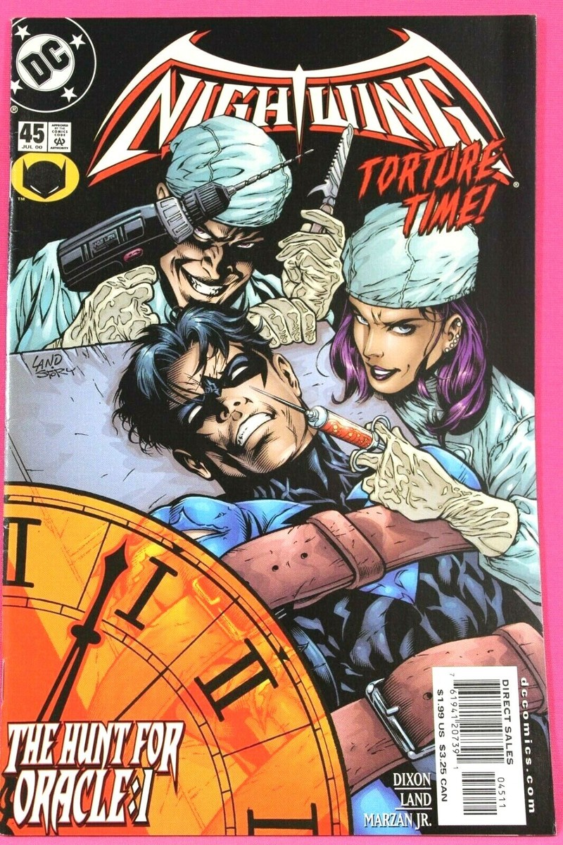 Nightwing #45 Torture Time Hunt for Oracle Comic DC Comics F/F+ | eBay
