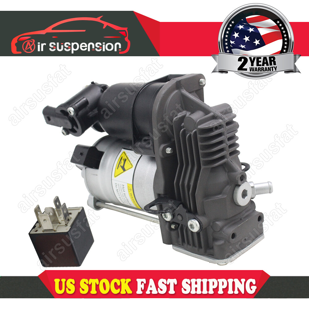 Air Suspension Compressor+Relay For Mercedes W221 S-Class GL450 07-13 2213200904-image