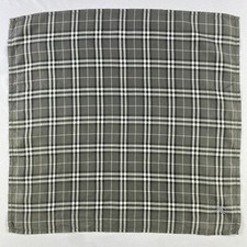 Vintage Burberry Handkerchief Pocket Square Bandana Neckerchief