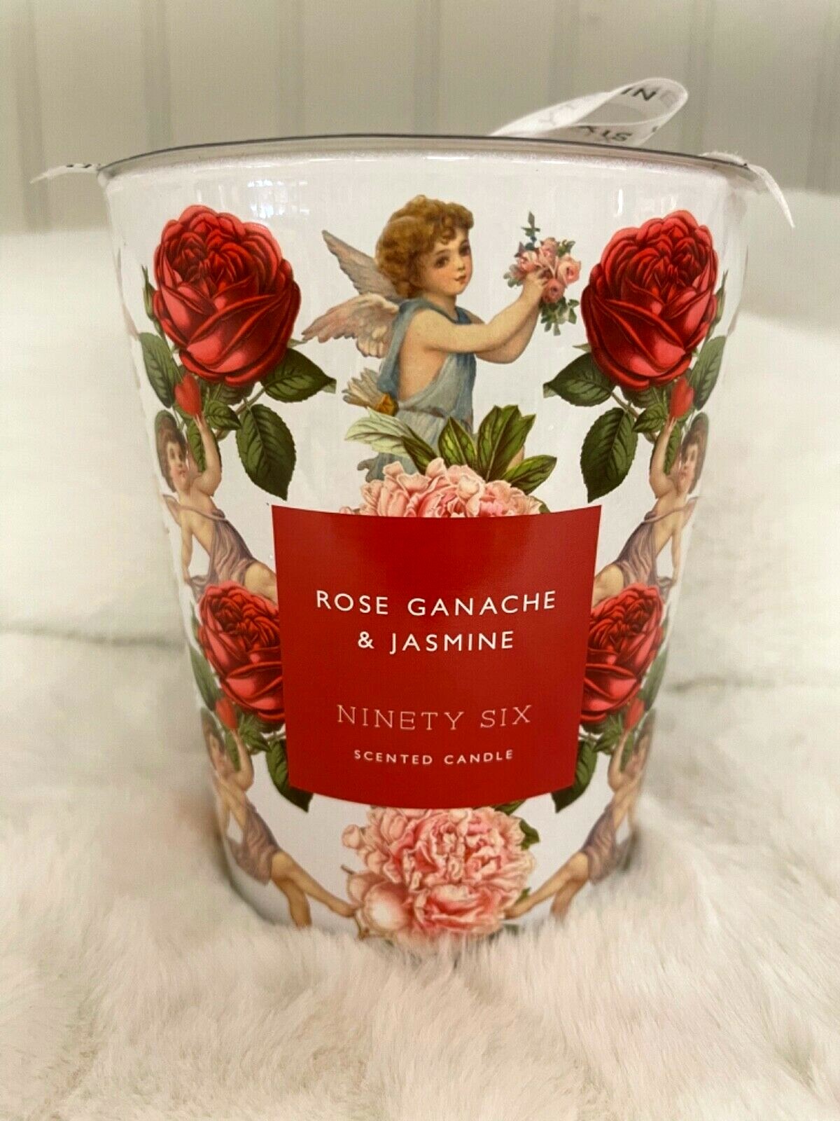 COLOSSAL size 31.3 OZ DW Home Six ROSE GANACHE & Jasmine Scented Candle eBay