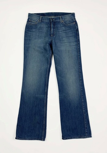 Benetton jeans donna usato W30 tg 44 flared zampa bootcut svasati loose  T6780 | eBay