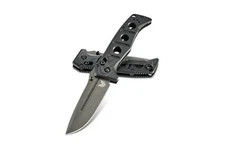 Benchmade 275GY-1 Adamas Plain Drop Point Folding Knife