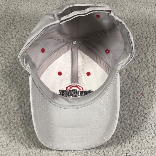 Ohio State Buckeyes Baseball Hat Adult OSFM Gray Cap Captivating Headwear - Picture 6 of 7
