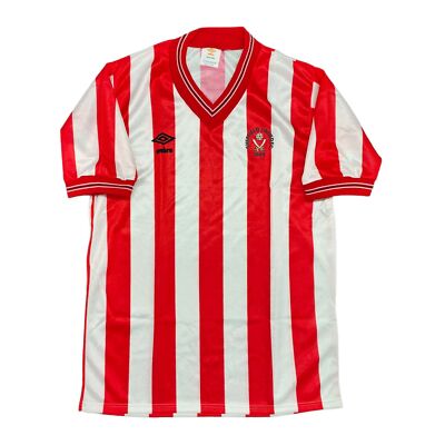 MAGLIA fc sheffield united umbro 1984 VINTED CALCIO SHIRT JERSEY FOOTBALL  TRIKOT