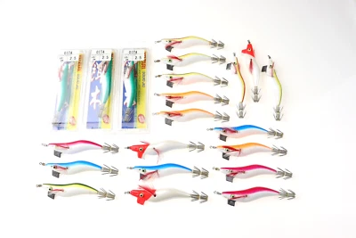 Lotto 20 TOTANARE PVC YO-ZURI 2.5 senza confezione recupero alluvione - FR580