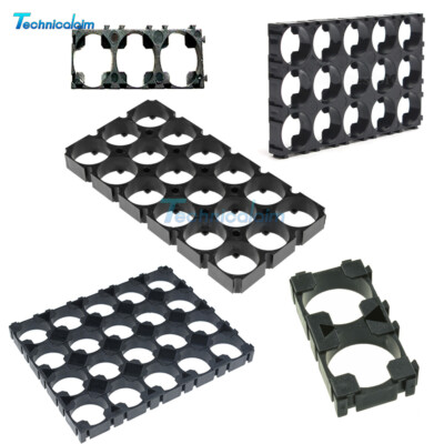 1x2 1x3 3x5 4x5 3x6 Cell 18650 Battery Spacer Radiating Shell Holder Bracket
