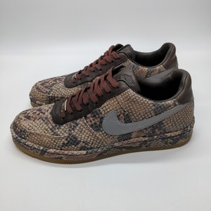 Nike Air Force 1 Low Downtown Python Khaki Silver Brown Size 12 577657-200  2012 | eBay
