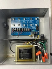 Altronix Power Supply Input 110Volt 4 Fused 24V Outputs Grey Enclosure (7-8lbs)