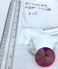 HES Lot w 10 Moving Mirror Fixture,Cyberlight 2.0 Dichroic Cyber Purple 80510063