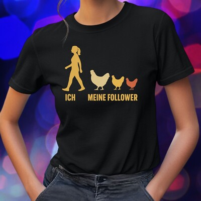 T-Shirt Hühner sind meine Therapie   Lustiges Bauernhof Motiv für Landwirtin