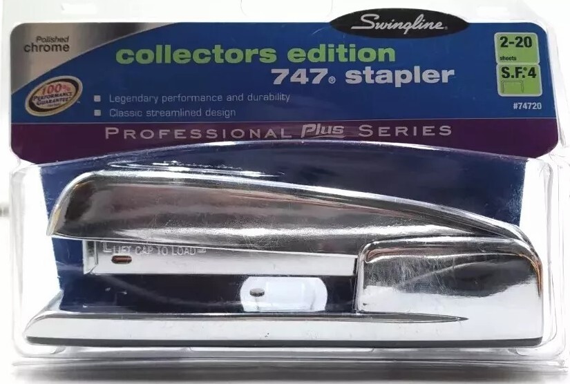 Swingline Silver Polished Chrome Collector Edition 747 Stapler