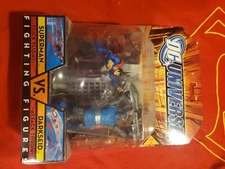 DC Universe Superman vs Darkseid Fighting Action Figures 2 Pack Mattel 2007
