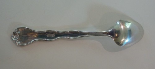 NICE SET/6 VINTAGE GORHAM "RONDO" STERLING SILVER TEASPOONS, 170 grams - Picture 7 of 9