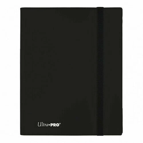Juego de cartas coleccionables Ultra PRO Negro Páginas de álbumes y
