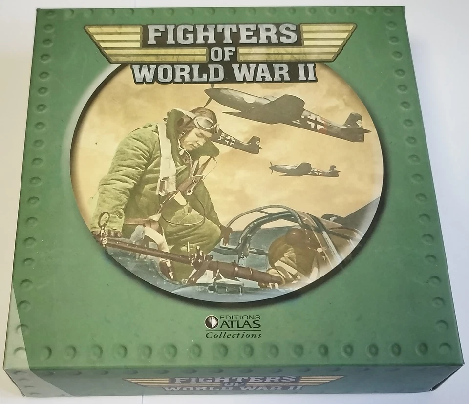 Fighters WWII 1/72 Spitfire Mk IXB Pierre Henri Clostermann 1944 Atlas 005 - Immagine 3 di 3