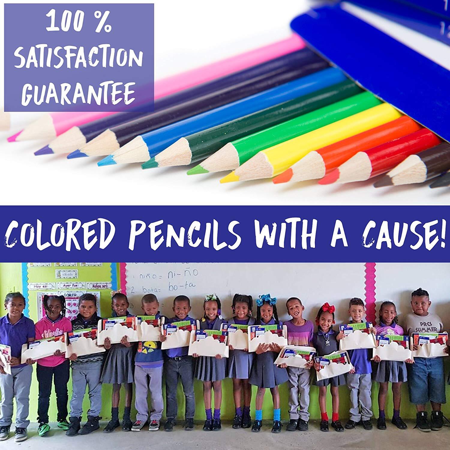 Color Swell Buntstifte Großpackung – 12 Sets à 12 Stifte (144 Total), Vorgespitzt, Lebendige Farben, Für Kinder, Schule & Kreativprojekte