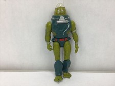 1988 The New Adventures Of He-Man MOTU Green Alien Slush Head Kalamarr Figure.