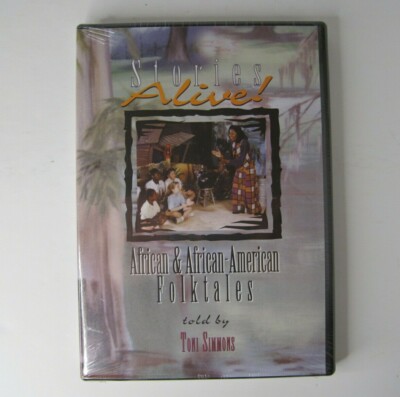 Stories Alive DVD: African & African-American Folktales told by Toni Simmons NEW